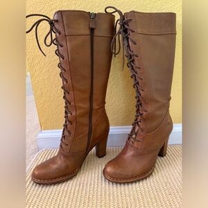 Frye Villager Lace leather boots